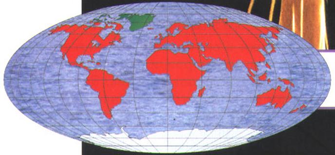 Ареал обитания собачьей блохи. Распространена на всех континентах за исключением Антарктиды.