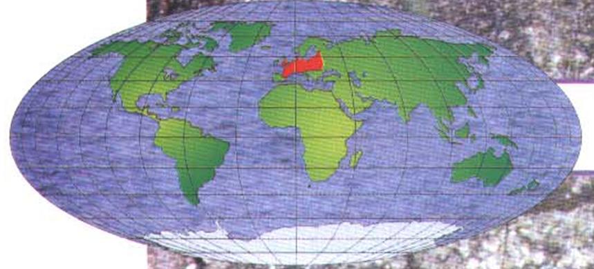 Ареал обитания жука оленя - распространён в Европе.